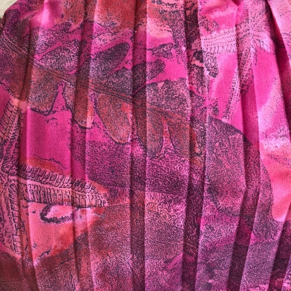 Crop button-up and culottes vintage coord set - Picture 2 of 7